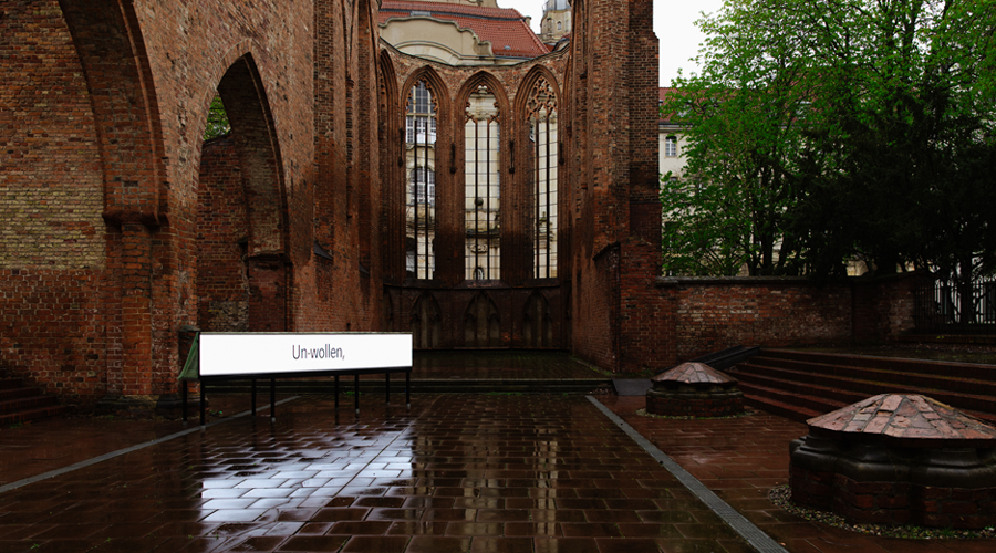 Displayed Words – Displaced, Klosterruine, Berlin, CCA Berlin, 2023_3